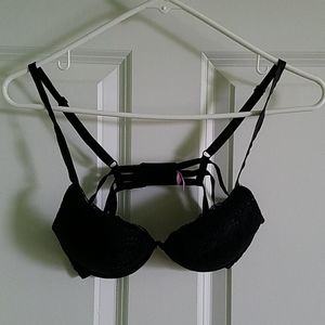 Black Push Up Bra